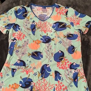 Disney Scrub top